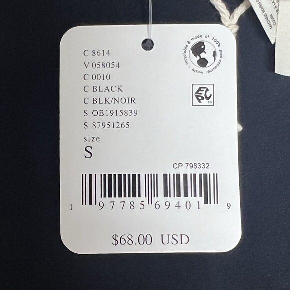 NWT $68 Free People X Hatch Maternity Bra Small Black Never Better Square Neck - Picture 10 of 13